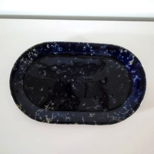 Bennington Potters Classic Oval Plate.